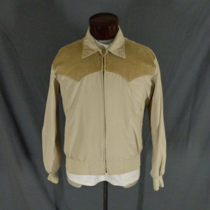 Vintage H Bar C Corduroy Yoke Rockabilly Jacket 46